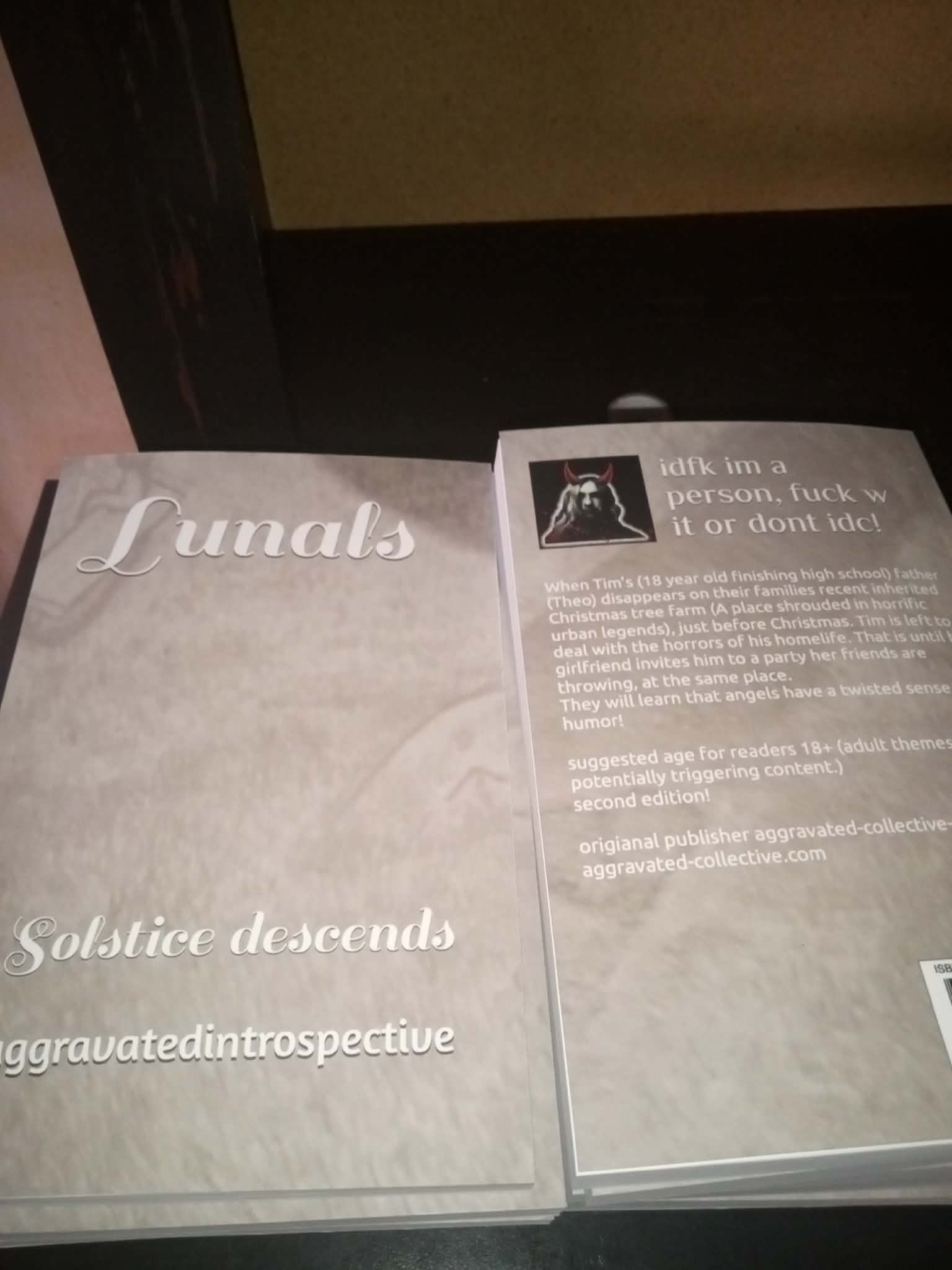 lunals solstice descends paperback